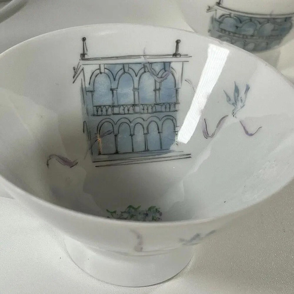 Rosenthal Plaza Paris Raymond Loewry‎ Design Teacups Selb Germany - Picture 4 of 9